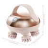 Handheld Head Massage Instrument Rechargeable Red Light Head Kneading Massager Scalp Stress Relax Body Cat Massage Waterproof