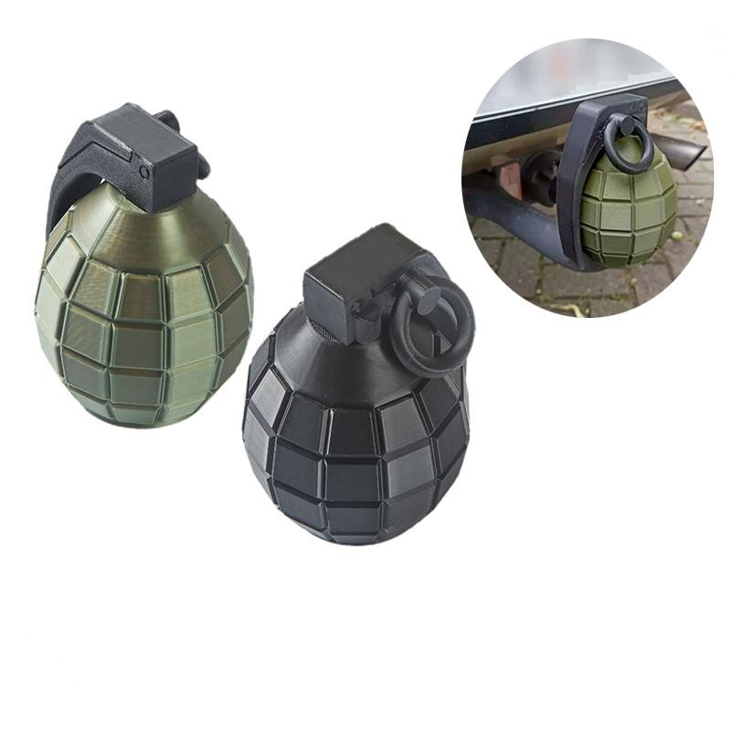 1 Adet Çeki Demiri Kapağı Çeki Demiri Topuzu Korumaları 50mm Çeki Demiri El Bombası Topuzu Korumaları Kapak Süsü Koruma İçin Otomobil Aksesuarları