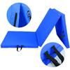 Sports Folding Gym Exercise Workout Training Child Gymnastics Dance Fitness Yoga Mat(Blue)