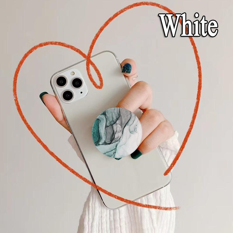 

Marble Liquid Support Тримач для телефону Ручки Підставка підходить для смартфонів Гнучкий тримач для пальців Size 2-13 білий