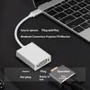 Type C To VGA Aluminum Adapter 1080P Output Stable Signal Transfer Projection Converter Perfect for Monitors Tablets