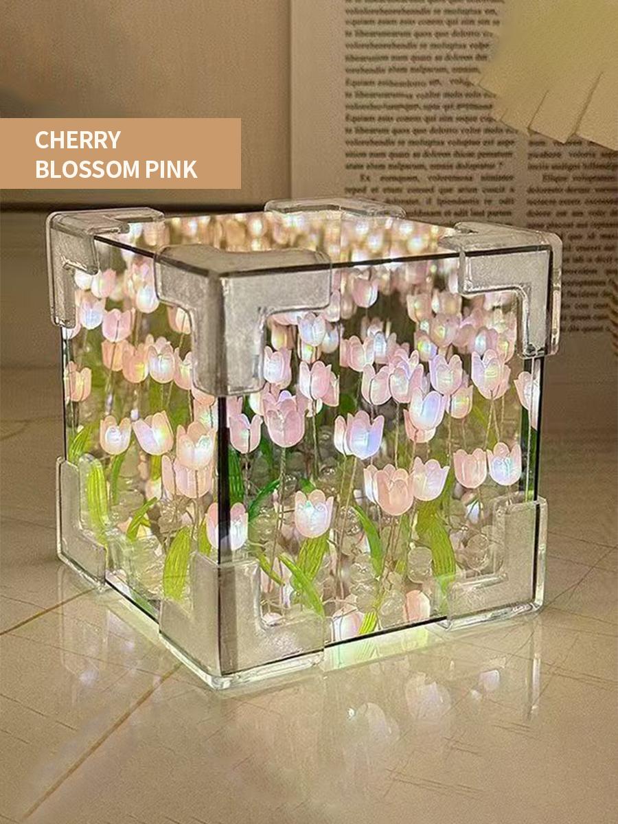 

Конфета - Цветной стеклянный куб-орнамент в форме тюльпана - Трендовый домашний декорХит продаж - Красочный стеклянный куб-тюльпан на JOOM для домашней эстетики розовый