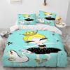 Girls Ballet Dance Duvet Cover Three-Piece Bedding 3D Printed Sheet Quilt Cover Pillowcase