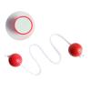 6Pcs Outdoor Lawn Yard Golf Throwing Ball Ladders Toss Game Ball Replacement Hard Golf Training Ball Enduring