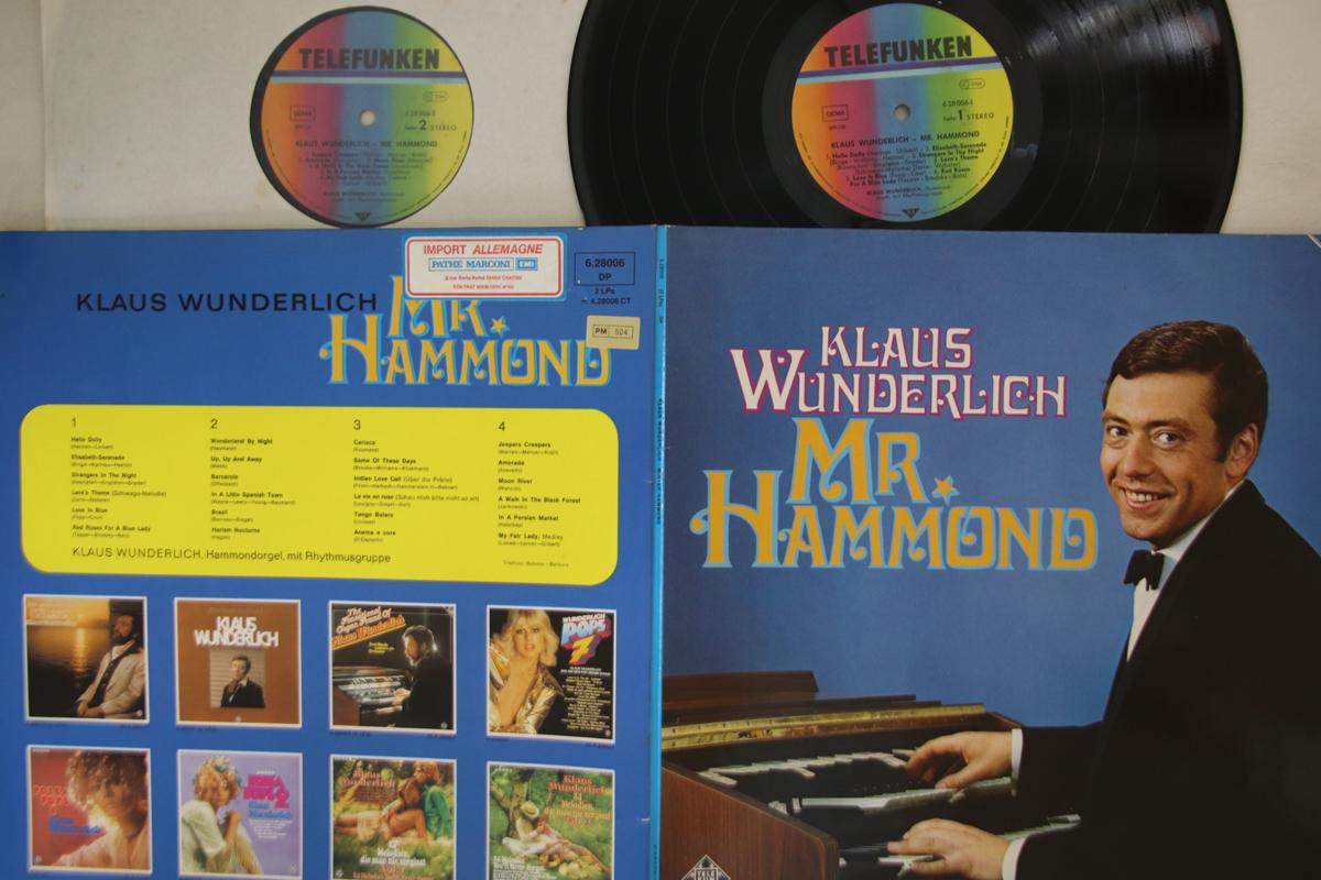 

LP Record KLAUS WUNDERLICH - Mr. Hammond 6280062 TELEFUNKEN Germany Jazz Used