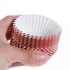 100 Stück Aluminiumfolie Kuchenpapier Cupcake Backförmchen Muffinformen Kuchenförmchen Kuchenblech Formen Küchen Backzubehör