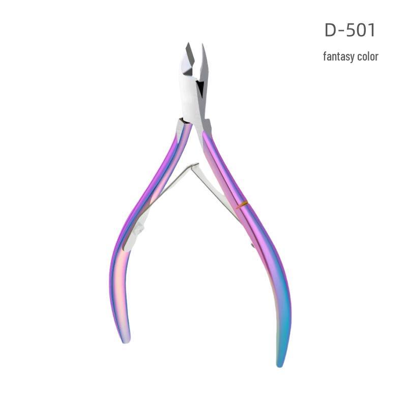 Stainless Steel Cuticle Nippers & Nail Clippers Set for Dead Skin Removal
