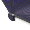 Pure Silk Folding Bamboo Set Fan [KYOETSU] [Kyoetsu] Fan, Plain, 2-Color Black, 2-Piece (Folding Fan, Case) Women's (13)