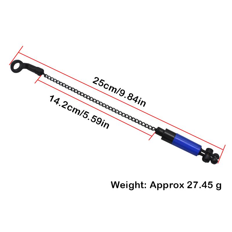 Jednodílné Cívky pro lov kaprů Swingers Signalizátory záběru Kovový řetízek 4 barvy Signalizátor záběru Rybářské potřeby pro rybářský prut Terminál náčiní Příslušenství