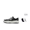 New FILA COOKIES Abrasion Resistant, Breathable, Lightweight Coverage Low Top Canvas Shoes Men's Black White F12M522301FBG