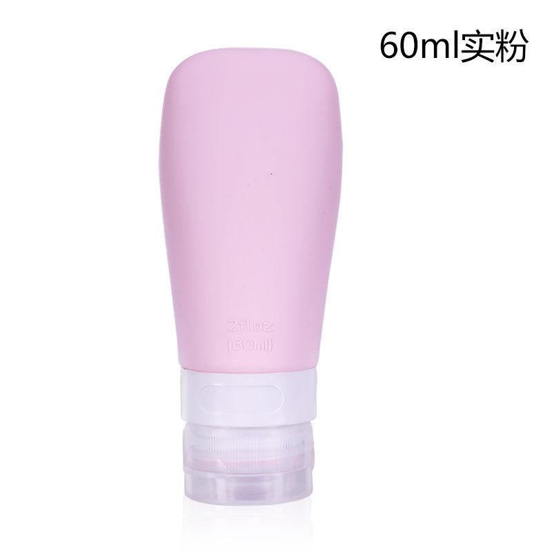 Silica Gel Packaging Bottle 60 Ml Shampoo Shower Gel Fire Extinguisher Bottles Squeeze Shower Gel Silicone Travel Set