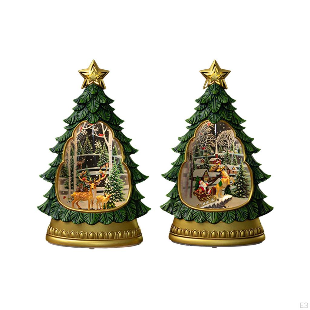 Christmas Tree Music Box Light up Musical Decoration Kids Girls Gift Xmas