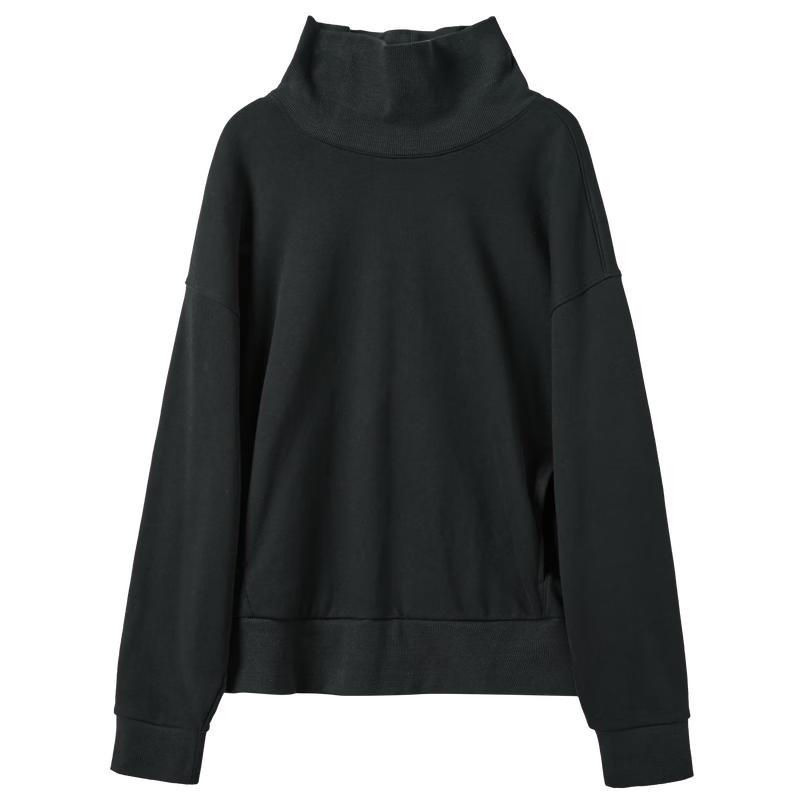 Sancai Winter Cotton Stand-Collar Pullover Sweatshirt