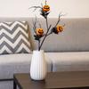 Realistic Halloween Pumpkin Branch Spooky Black Pumpkin Stems  Thanksgiving Decor