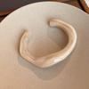 Fashion Unique Irregular Acrylic Cuff Bracelets for Women Simple Texture Multicolor Geometric Open Bangle Female Jewelry