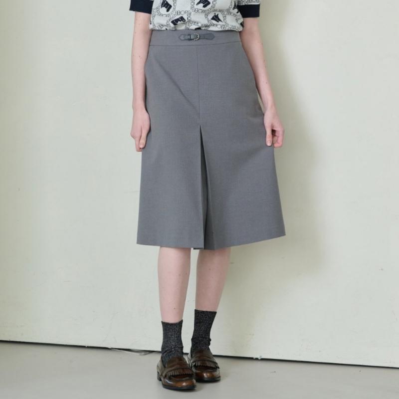 Bcbg Leather Buckle Skirt B4s2s225