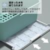 Asdays Baby Bottle Drying Rack, Storage Box, Dustproof, Hygienic, with Cover, Portable, Large Capacity, Gift (Green)