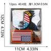 Pilot Embroidery Cloth Sticker Clothes Decorative Patch Sticker American Flag Embroidery Label Military Fan Morale Medal Embroidery Patch