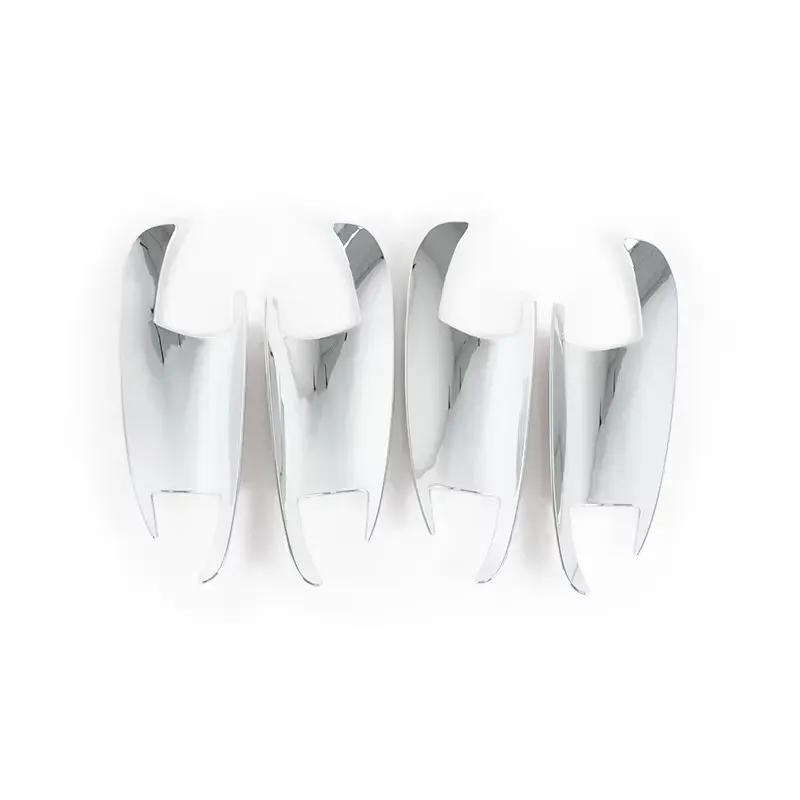 Carbon Color Car Door Bowl Panel Cover Trim For Mercedes Benz C GLK ML GLE GL GLS Class W204 X204 W166 X166 Exterior Accessories