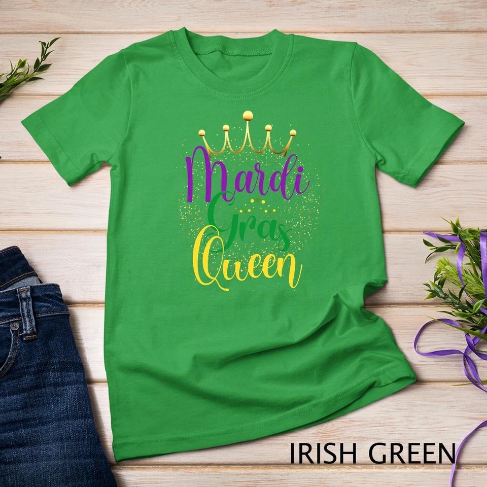 Mardi Gras Queen Parade Costume Party Women Gift Mardi Gras Unisex T-shirt 5 S