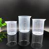 Graduated Transparent Plastic Beaker for Laboratory Use