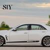 Car Exterior Decoration 1 Pair Strip Pattern Side Stickers Waterproof Cool Decal Self-adhesive Anti-scratch Vehicle Auto Decor Sticker