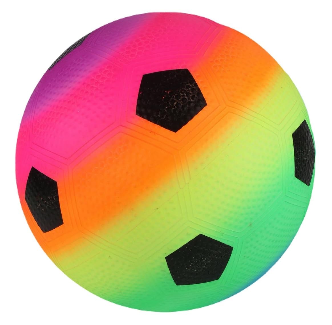 

Karokkak Rainbow Rubber Soft Playground Ball for Strength Brain Ball Ball, Training, Gymnastics, Rehabilitation, Focus, Games, Caregivers, Adults,