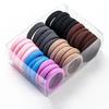 Solid Color Hairdressing Tools Black Rubber Band Hair Ties/Rings/Ropes Gum Springs Ponytail Holders Accessories Elastic Gifts