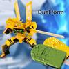 Simulation Ice Cream Transformer Toy Movable Joints Transforming Robot Toy Toddlers Educational Ice Cream Action Figure Toy