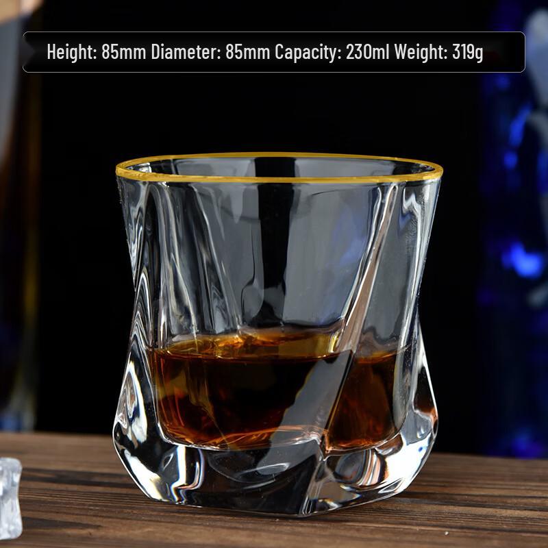 Shangqi European Gold-Rim Craft Beer Glasses