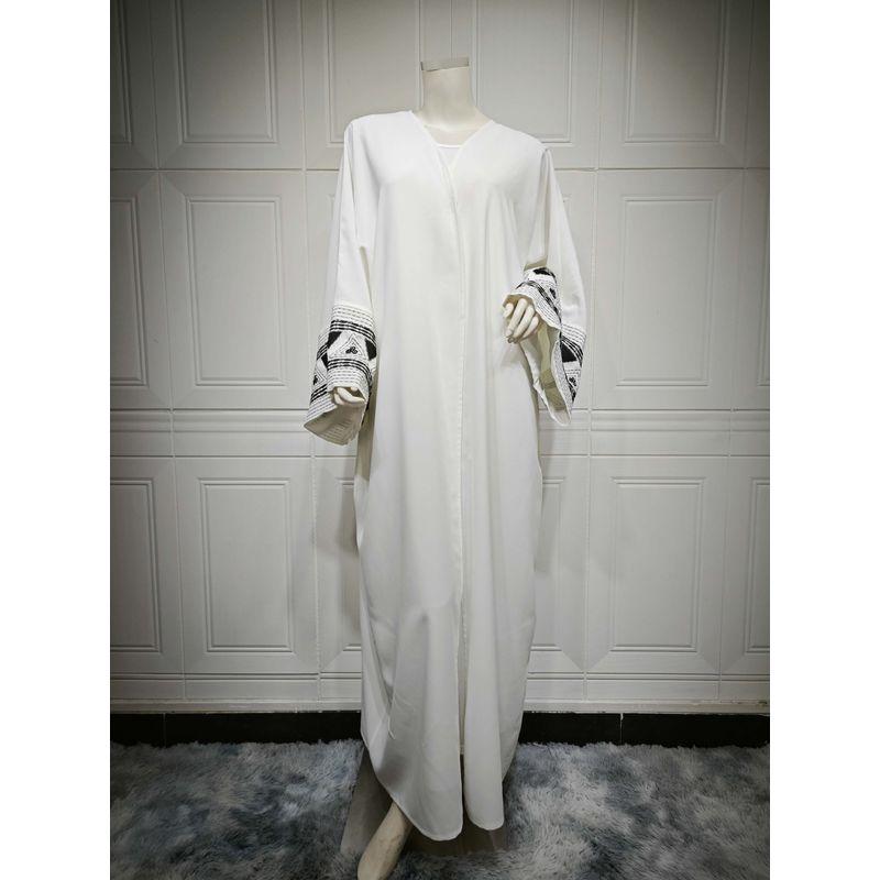Independence Station Arab Indonesia Turkey Embroidery Embroidery Robe Fashion Outwear Cardigan Robe Clothes