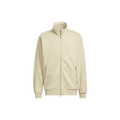 Düz Renk Dik Yaka Tam Fermuarlı Spor Ceket Erkek Dış Giyim Çayır Kahverengisi IK3463