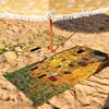 Art Gustav Klimt Kiss Towel Quick Drying Beach Towels Are Suitable For Swimming Pools Camping Yoga And The Gym