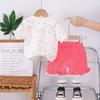 New Summer Baby Girl Clothes Suit Children Fashion Cute T-Shirt Shorts 2Pcs/Sets Toddler Casual Costume Infant Kids Tracksuits