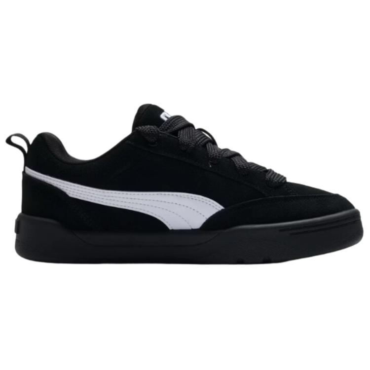 Puma Park Lifestyle Raw Comfortable Versatile Shock Absorbing Durable Low-Top Skate Shoes Unisex Sneaker Black 401606-15