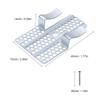 30pcs Stainless Steel Drywall Fastener Clips Screws Included Drywall Clips Kit  For Wall Repair