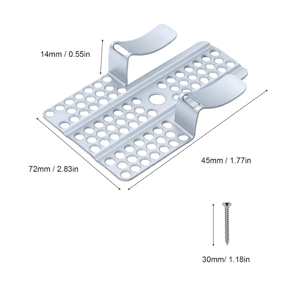 30pcs Stainless Steel Drywall Fastener Clips Screws Included Drywall Clips Kit For Wall Repair