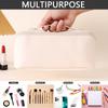 Travel Makeup Bag Large Capacity Women's Cosmetic Bag Waterproof PU Leather Zipper Soft Handle Portable for Skincare