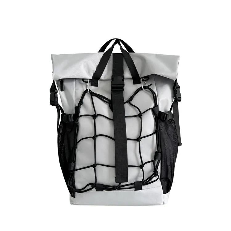Safety reflective riding bag suction bag Recreational sports basketball bag