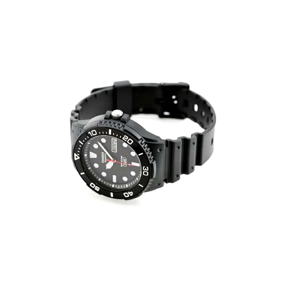 Casio Cheap Casio Standard Quartz Men's Watch MRW-230H-1E1V Water Resistant Black Band
