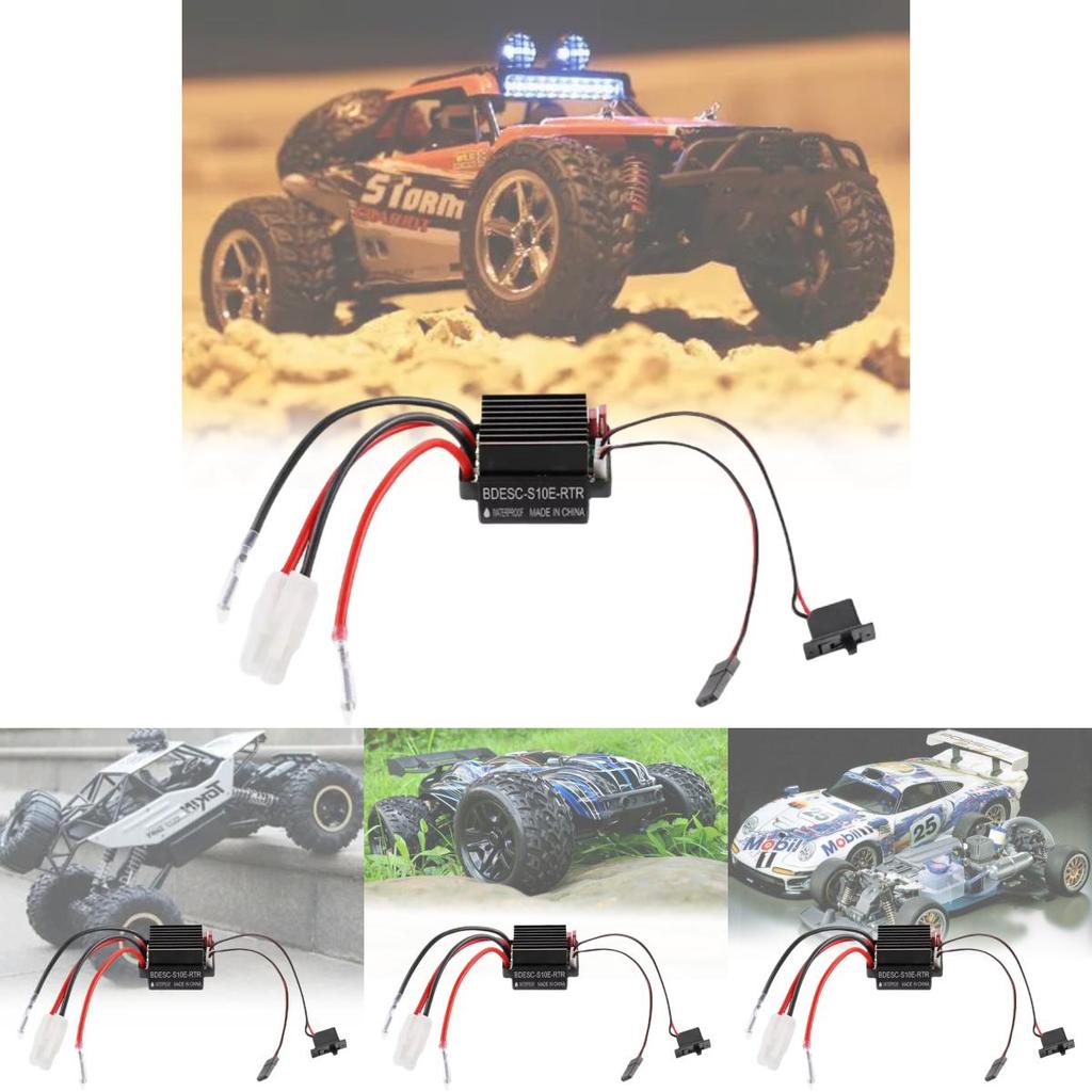 High-power 320a Brushed Esc Dual-way For Hsp Hpi Rc Cars And Boats Supporting 3s Lipo Battery
