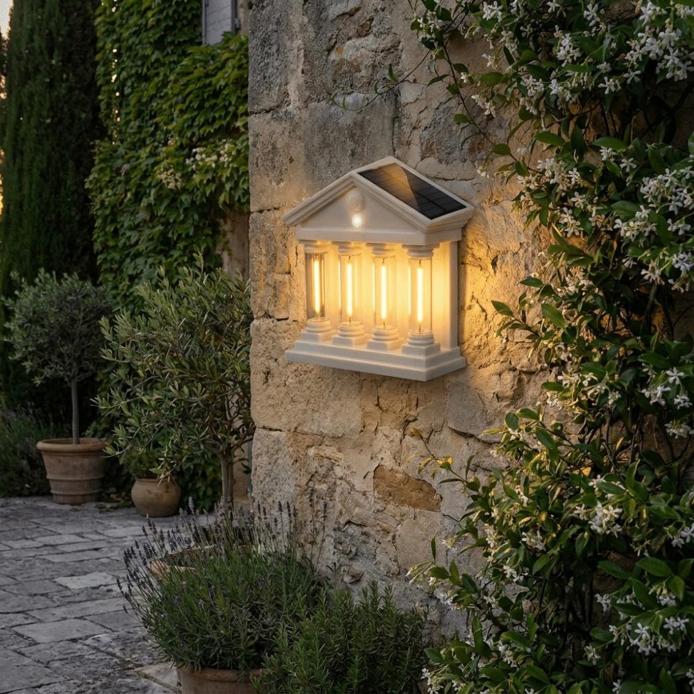 Steady Bright Illumination Solar Wall Lamp High Bright Home Exterior Light Outdoor Spaces