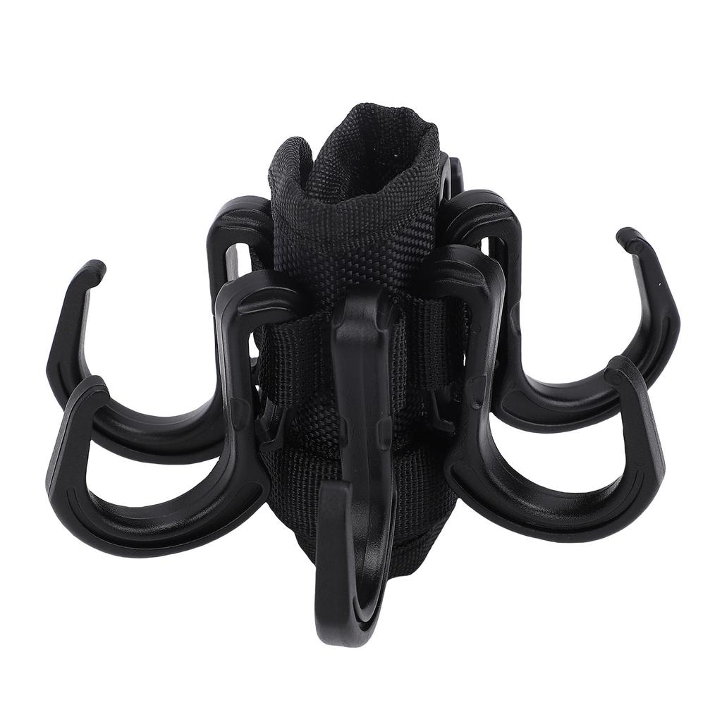 Beach Umbrella Hanging Hook 6 Hooks Anti Slip Patio Umbrella Hook Hanger for Towel Camera Sunglasses Hat Clothes Bag