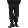 MLB FW23 New York Yankees Solid Color 3D Printed Cuffed Knit Joggers Unisex Joggers Black 3APTB0434-50BKS