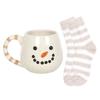Something Different Schneemann-Tasse und Socken-Set