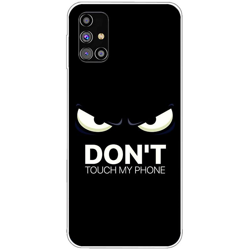 Do Samsung Galaxy A31 A51 A71 Etui Silikonowe Tylne Etui Telefoniczne Do Samsung A315 A515 A715 Miękkie Etui Zderzak Coque z Kreskówką