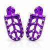 Aluminum Off-Road Motorcycle Foot Pegs Honda CRF150F 230F Dirt Bike Electric Scooter CNC Machined Anti-Slip Pedal Set