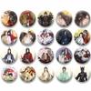 Anime Heaven Official’s Blessing Round Brooch Cartoon Figure Hua Cheng Xie Lian Cosplay Badge Backpack Hat Jewelry Fans Gifts
