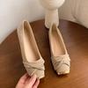 Fashion Women's Mary Jane Shoes Flat Sole Square Toe Shallow Mouth Shoes Women Dress Daily Commute Spring Autumn New Zapatillas De Mujer