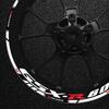 Stripe Stickers Motorcycle Wheel Hub Rim Decal Reflective Sticker for Suzuki GSXR600 Gsxr/600/R/600R Gsx-r 600 R600 (Color : L)